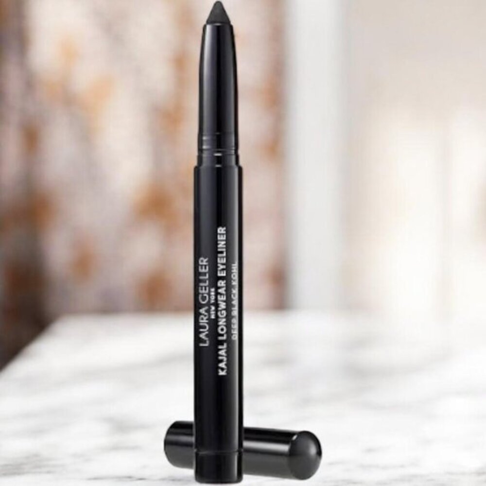 Laura Geller NEW Kajal Longwear Eyeliner in Deep Black Kohl